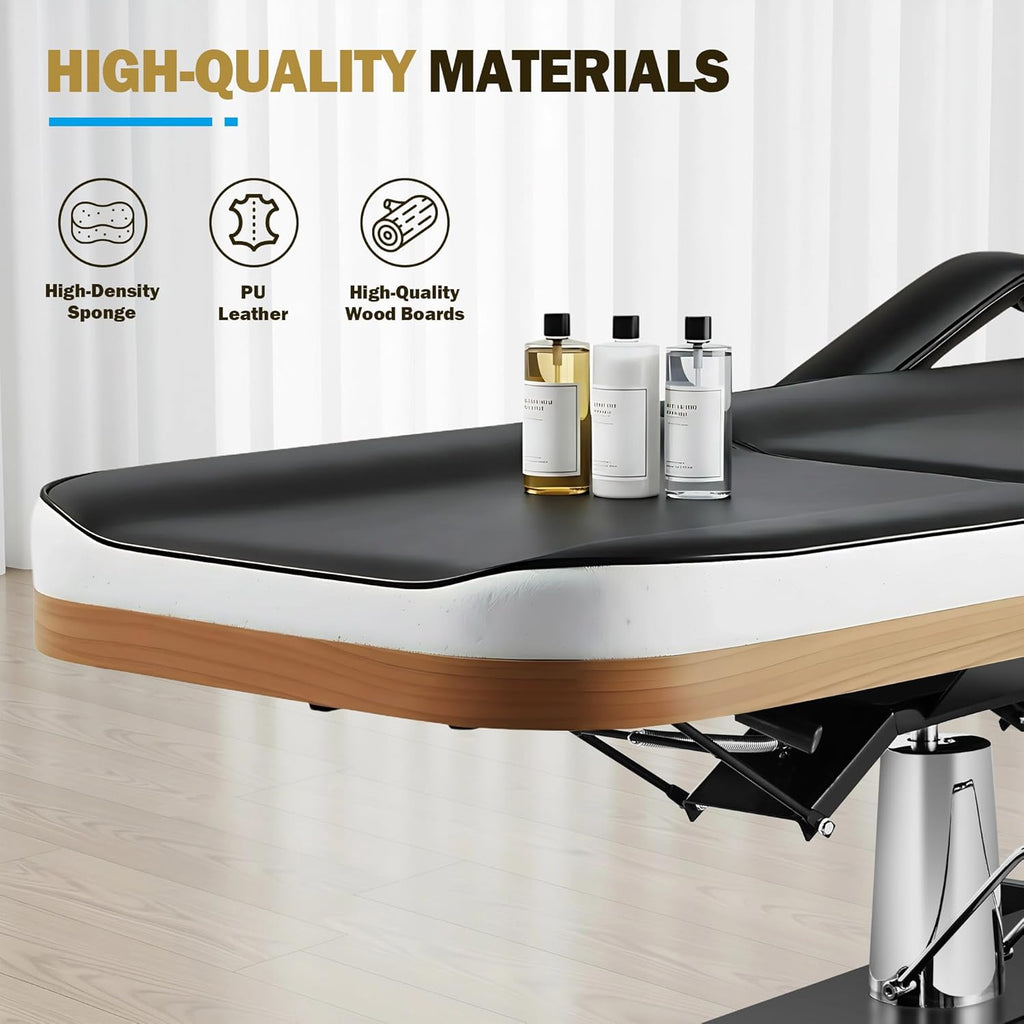 Hydraulic Tattoo Chair & Esthetician Bed with Stool