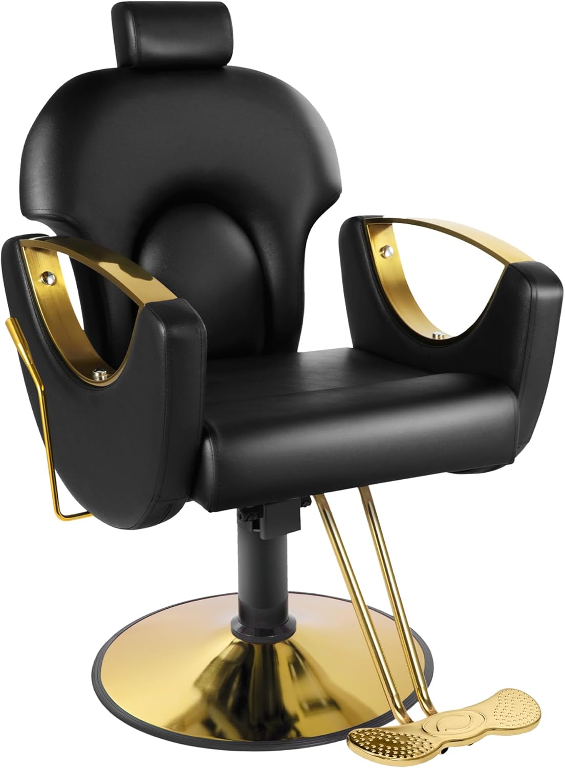 Reclining Salon Barber Chair for Hair Stylist